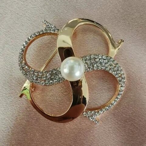 Elegant Pin Flower Brooches - 82-S+S — Buy online India at Divine Aura Jewels