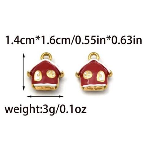 Lipstick Letter House Pendant Ornament Accessories - Tp0959-02 — Buy online India at Divine Aura Jewels