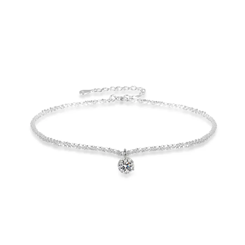 Charming Beaded Ankle Bracelet - Image 3