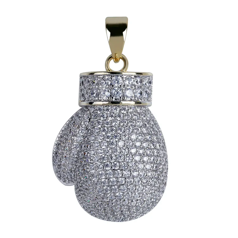 Boxing Glove Pendant Necklace