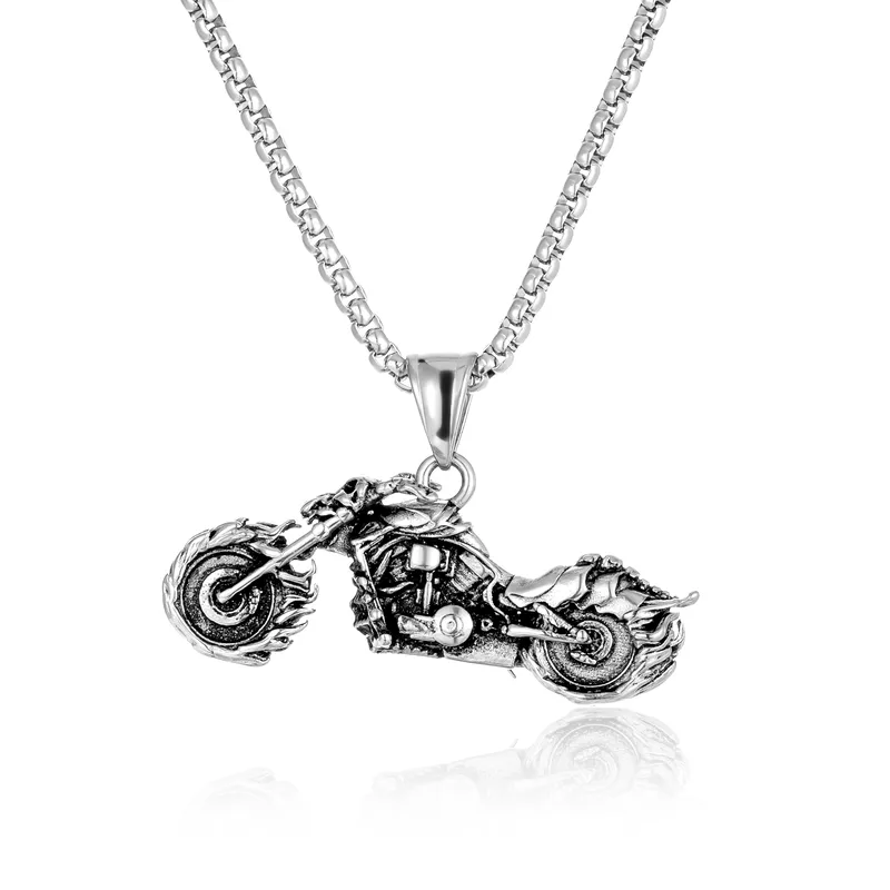 Ghost Rider Motorcycle Pendant - Image 3
