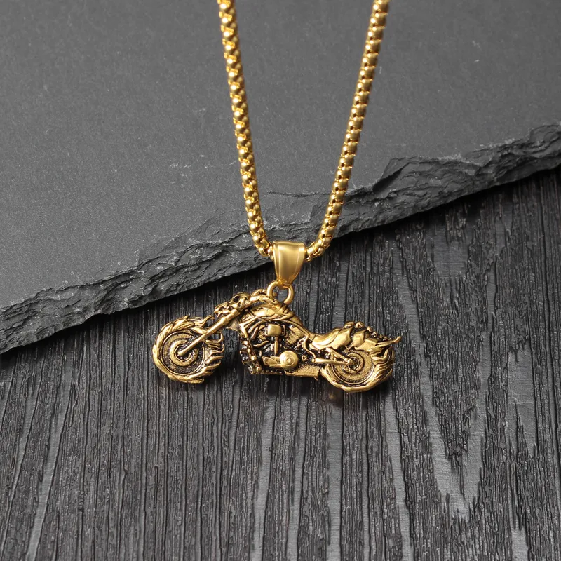 Ghost Rider Motorcycle Pendant - Image 2