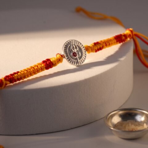 Raksha Bandhan with our divine Trishul Mahadev Rakhi.