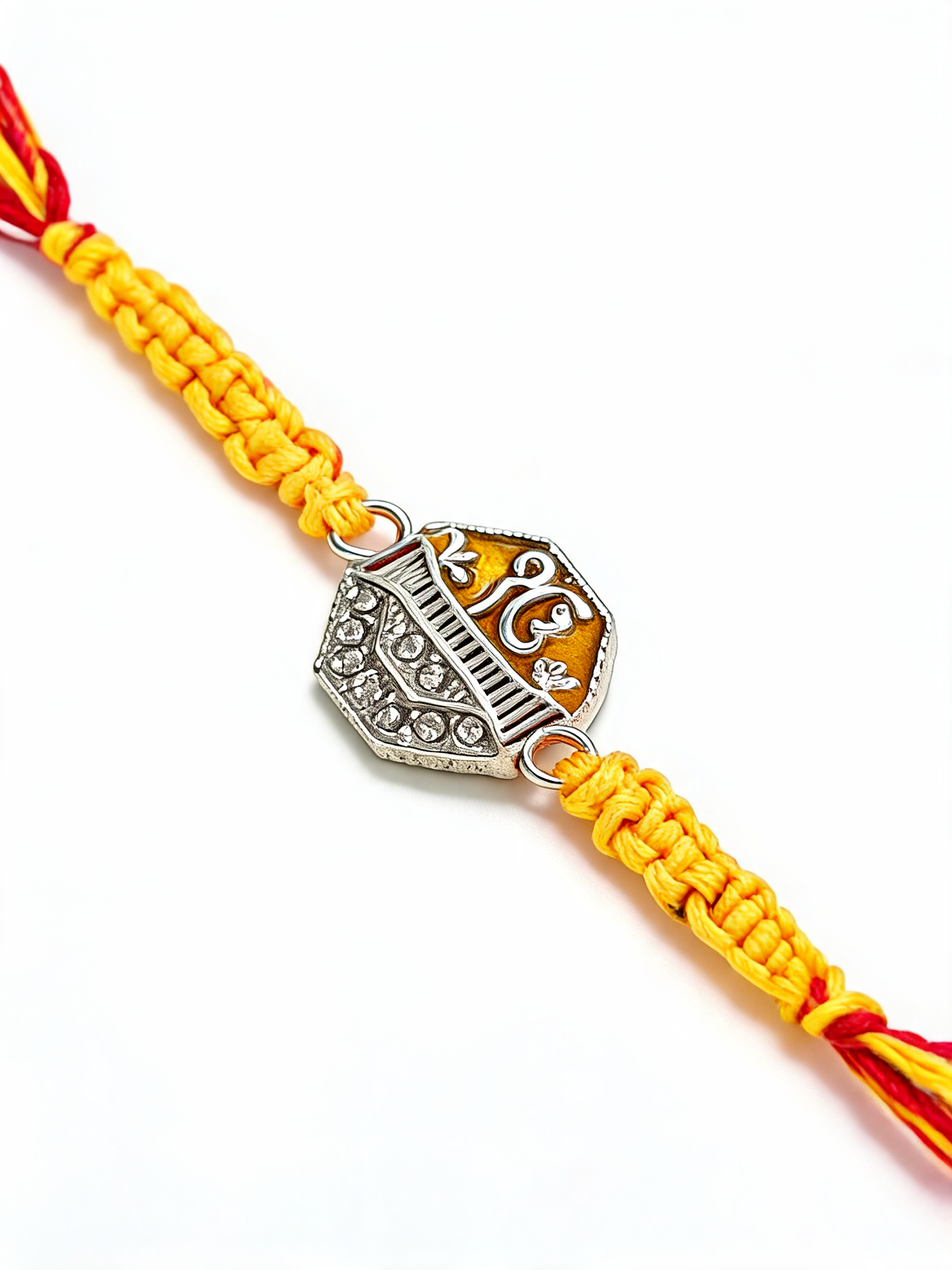 Silver Ek Onkar Khanda Rakhi - Image 3